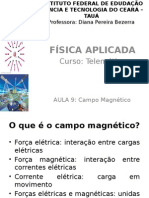 Aula9 Fisica Aplicada Campo Magnético