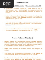 Newtons Laws