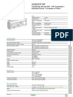 Canalis KSB32CP15F PDF