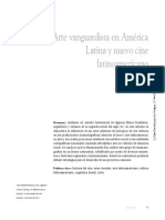 Arte Vanguardista en América Latina y Nuevo Cine Latinoamericano