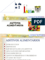 Aditivos Alimentarios