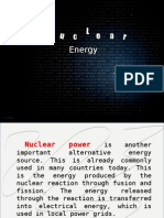 M.E Nuclear Energy