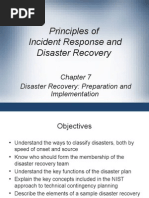 Principles of Incident Response and Disaster Recovery