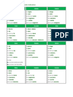 Verbi Irregolari Al Presente Indicativo