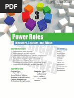 Power Roles: Members, Leaders, and Ethics