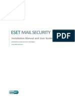 Mail Security: Installation Manual and User Guide