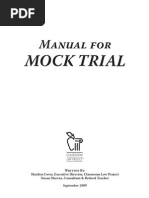 Mock Trial Manual