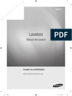 Manual-Instructivo Lavasecadora Samsung WD18H7300KP