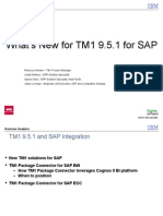 SAP TM1 Integration