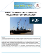 Sip007 - Guidance On Loading Unloading of Dry Bulk Cargo - Issue 1