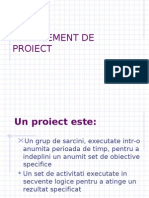 Management de Proiect