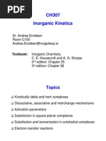 CH307 Kinetics