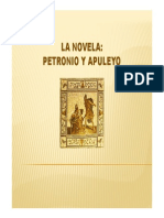 La Novela Petronio y Apuleyo.