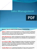 Sales Management