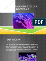 Generalidades de Las Bacterias