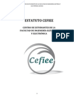 Estatuto Del Centro de Estudiantes de La Fiee Cefiee Uni PDF