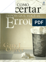 677997-Como Acertar Depois Que Voce J Errou Gary J Oliver