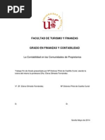 La Contabilidad en Las Comunidades de Propietarios