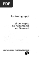 Luciano Gruppi - El Concepto de Hegemonía en Gramsci