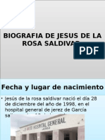 Biografia de Jesus de La Rosa Saldivar