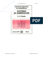 Sistemas de Numeracion - S V Fomin