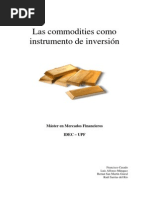 Las Commodities Como Instrumento de Inversión