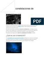 Tipos de Constelaciones de Estrellas 