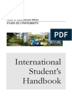 Handbook 2014 of Yuan Ze University