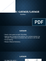 Gastric Gavage