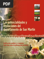 Potencialidades y Limitaciones Del Departamento San Martin