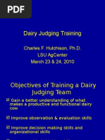 Dairy Judging