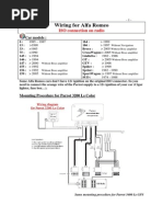 Wiring Alfaromeo 2