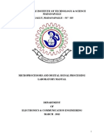 MP & DSP Lab Manual