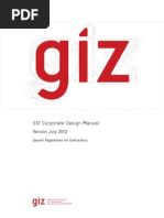 GIZ Corporate Design Manual