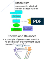 Political Revolutions Vocabulary