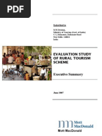 Rural Tourism Evaluation Study