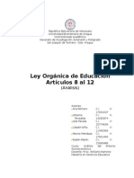 Loe (Análisis Art 8 Al 12)