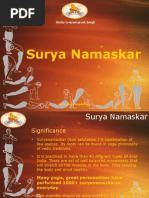 Surya Namaskar Explanation