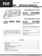 CD e600/CD E66