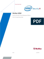 McAfee SIEM POC Setup Guide (9.4)