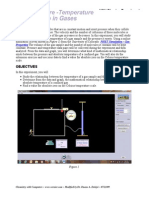 Pressure Temperature PhET