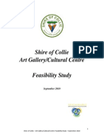 Shire of Collie Art Gallery Cultural Centre Feasibility Stud