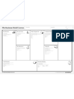 Business Model Canvas Poster