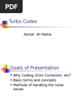 Turbo Codes: Azmat Ali Pasha