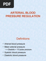 Arterial Blood Pressure Regulation