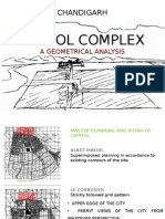 Capitol Complex Geometrical Analysis Chandigarh