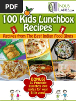 100 Kids Lunchbox Recipes Book