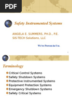 Safety Instrumented Systems Angela Summers