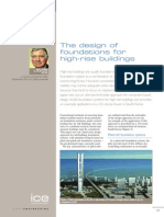 The Design of Foundations For High Rise Buildings Harry Poulos PDF