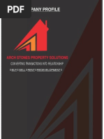 Company Profile - Archstones Property Solutions